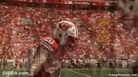 Football Player Number 20 Running On Field GIF