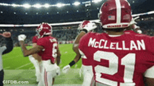 Football Player Number 21 GIF