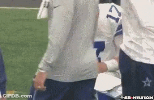 Football Player Number 21 Talking GIF