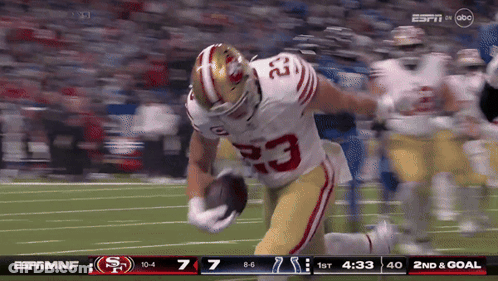 Football Player Number 22 GIF