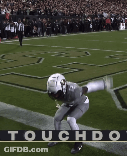 Football Player Number 22 Falling On Field GIF