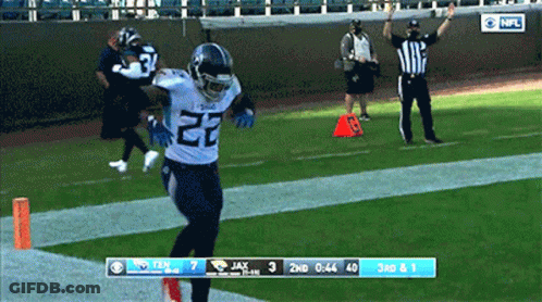 Football Player Number 22 GIF