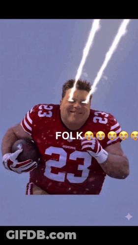 Football Player Number 23 GIF