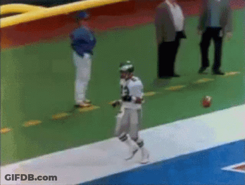 Football Player Number 23 Running On Field GIF