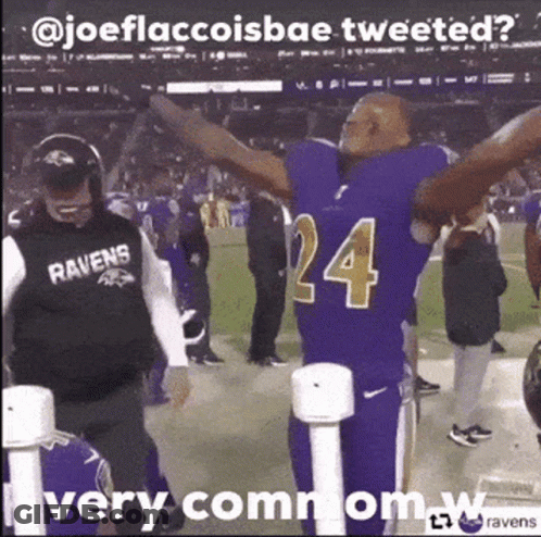 Football Player Number 24 On Field GIF