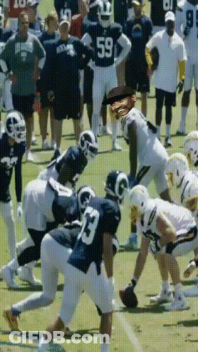 Football Player Number 24 On The Field GIF