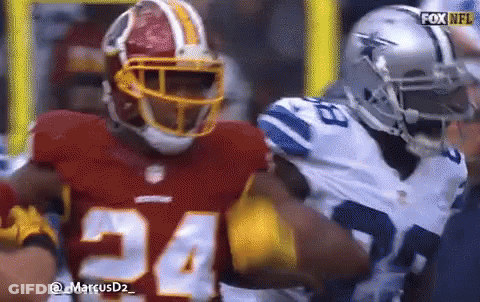 Football Player Number 24 GIF