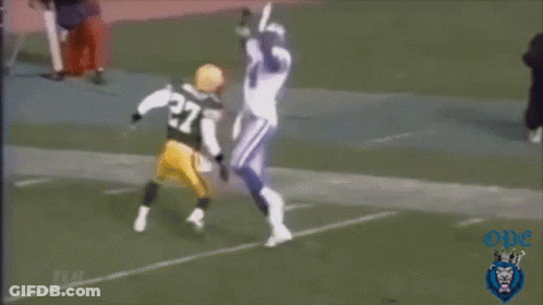 Football Player Number 24 Running GIF