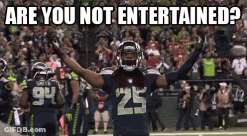 Football Player Number 25 Celebrating Touchdown GIF