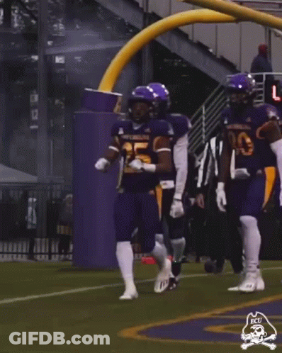 Football Player Number 25 Celebrating GIF