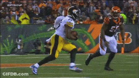 Football Player Number 26 Being Tackled GIF