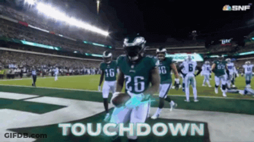 Football Player Number 26 GIF