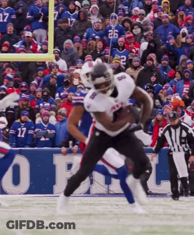 Football Player Number 26 Tackled GIF