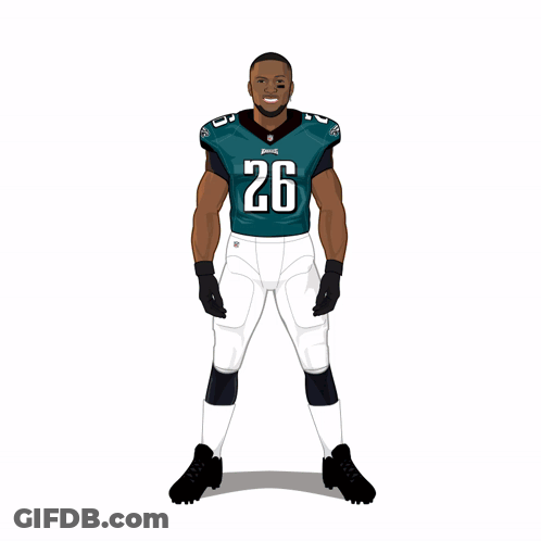 Football Player Number 26 GIF