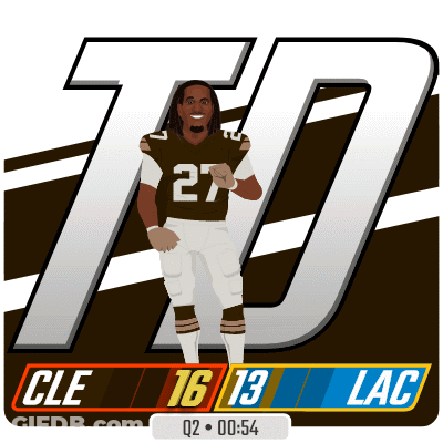 Football Player Number 27 GIF