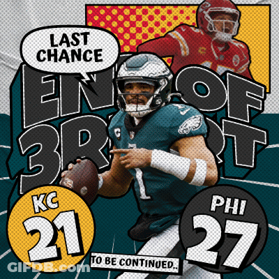 Football Player Number 27 Poster GIF