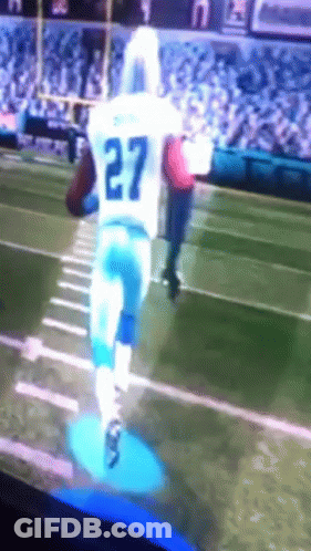 Football Player Number 27 GIF