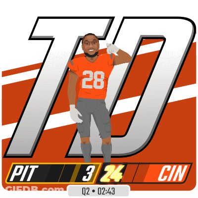 Football Player Number 28 GIF