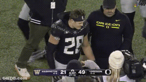 Football Player Number 29 GIF