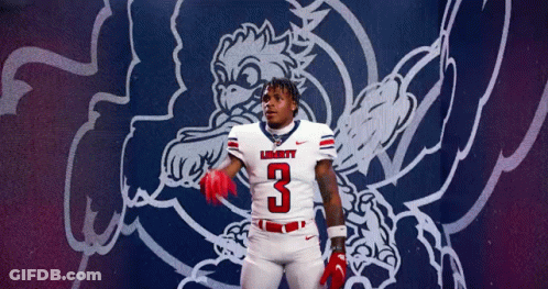 Football Player Number 3 GIF
