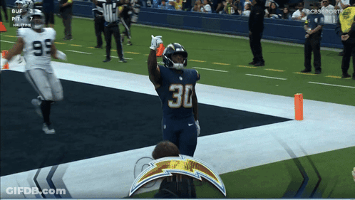 Football Player Number 30 GIF
