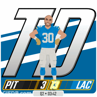 Football Player Number 30 GIF
