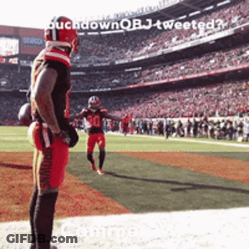 Football Player Number 30 On Field GIF