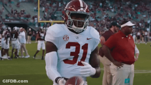 Football Player Number 31 GIF