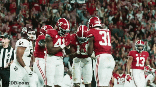 Football Player Number 31 GIF
