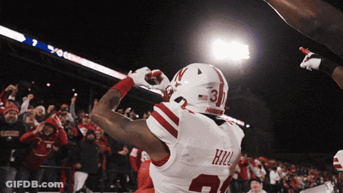 Football Player Number 31 Celebrating GIF