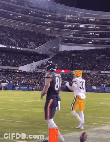Football Player Number 31 On Field GIF