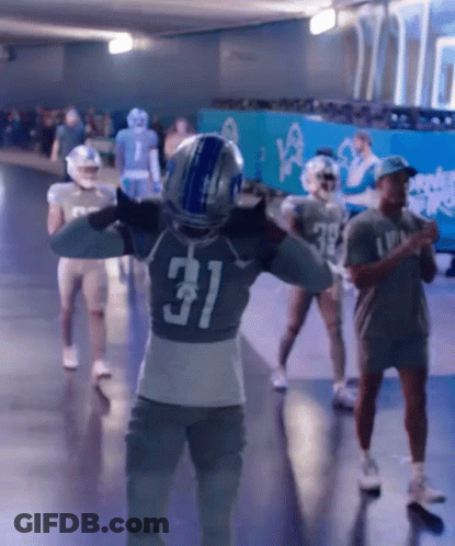 Football Player Number 31 GIF