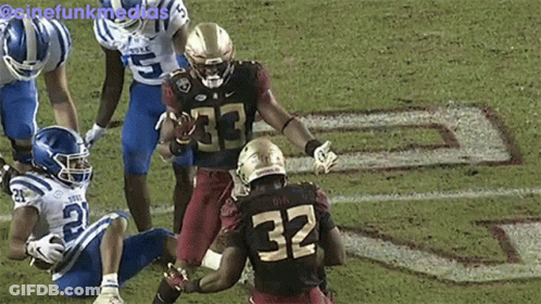 Football Player Number 32 GIF