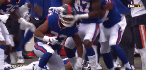 Football Player Number 32 GIF