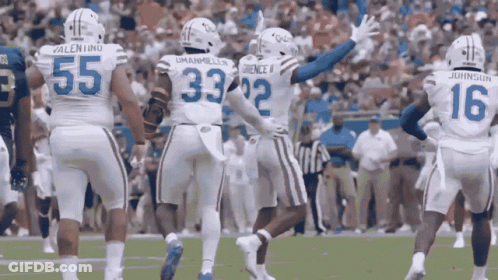 Football Player Number 33 GIF