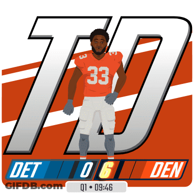 Football Player Number 33 GIF