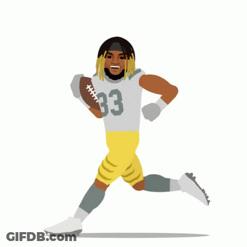 Football Player Number 33 GIF