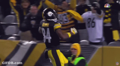 Football Player Number 34 Being Tackled GIF