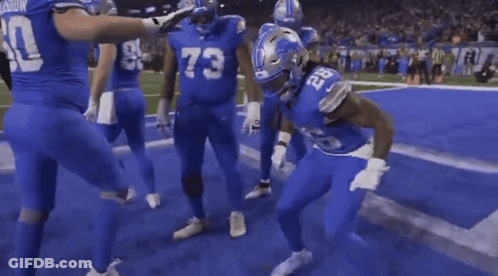 Football Player Number 36 Jersey GIF