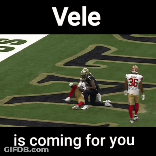 Football Player Number 36 Kneeling On Field GIF