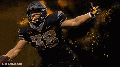 Football Player Number 38 GIF