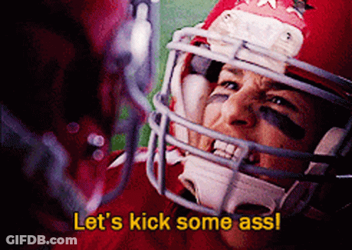 Football Player Number 4 On Field GIF