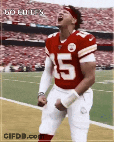 Football Player Number 5 Celebrates GIF