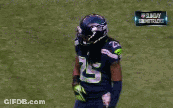 Football Player Number 5 On Field GIF
