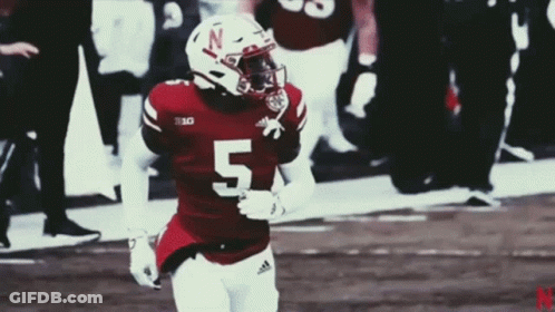 Football Player Number 5 GIF
