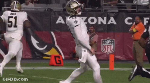 Football Player Number 51 Kicking Ball GIF