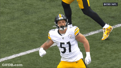 Football Player Number 51 GIF