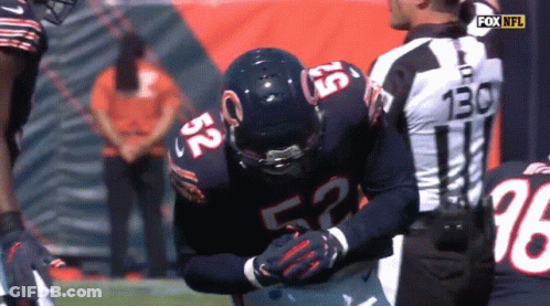Football Player Number 52 GIF