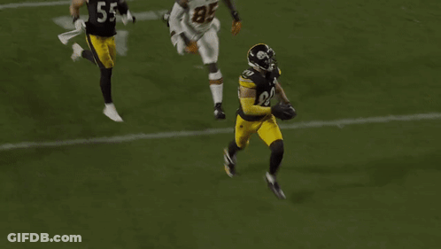 Football Player Number 56 Being Tackled GIF