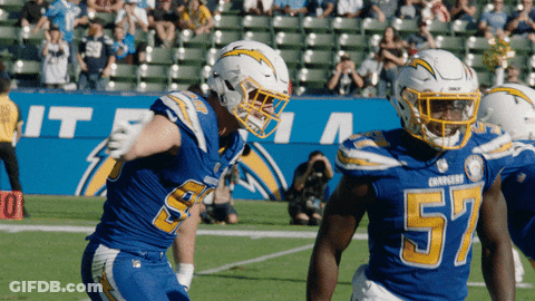 Football Player Number 57 GIF